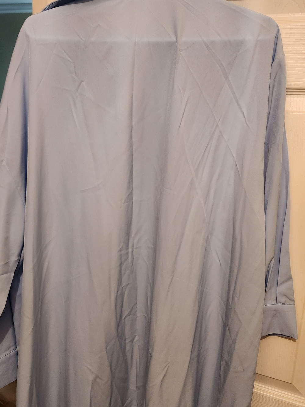 SHEIN Light Blue Button-Down Shirt